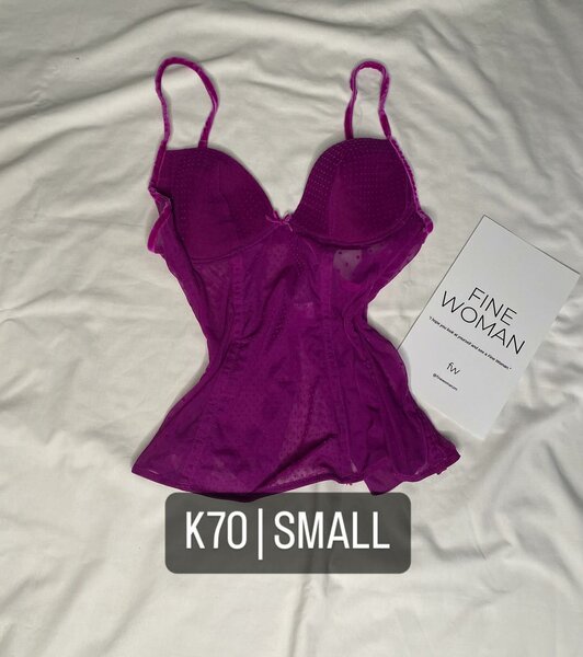 Beautiful women's nightgown purple