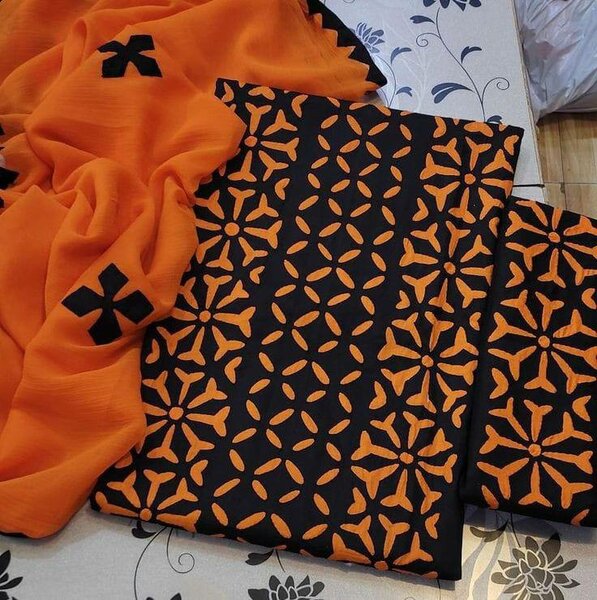 Printed suit