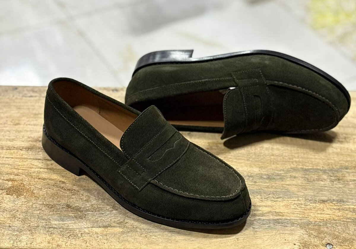 Mocassins en daim élégants