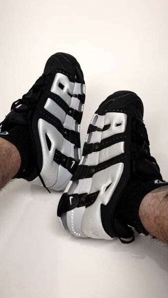 Baskets mode noir et blanc
