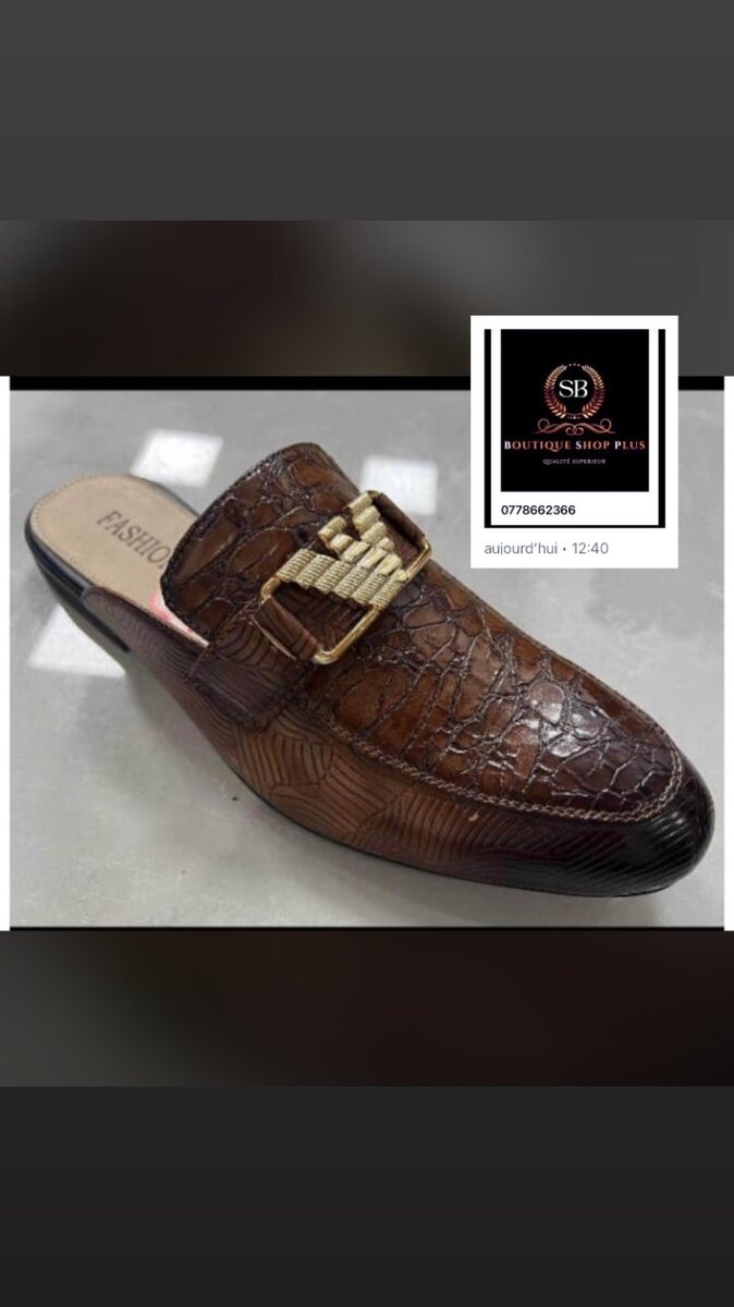 Sandales authentique avec sa boîte