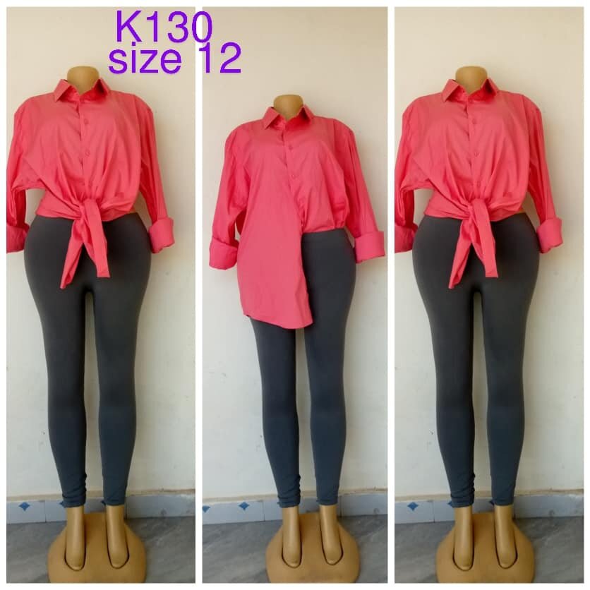 Shirt pink size 12