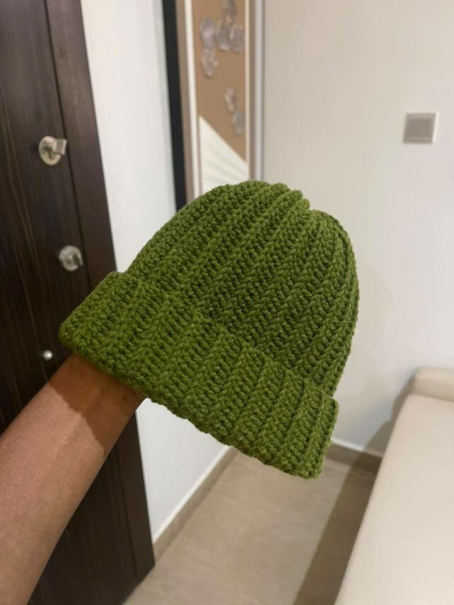 Hand-made beanie