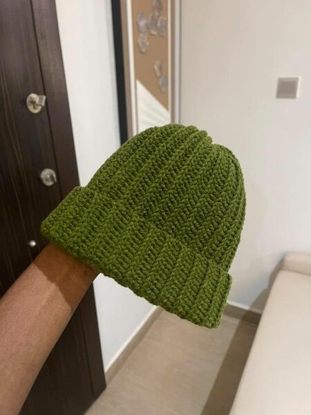 Hand-made beanie