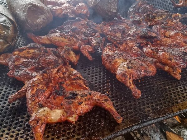 Poulet Grillé Épicé BBQ