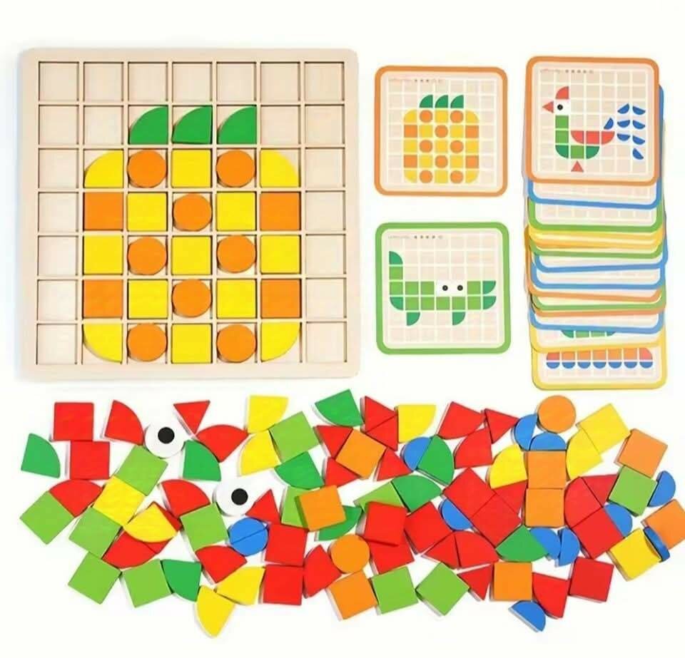 Puzzle Mosaïque Enfant Créatif