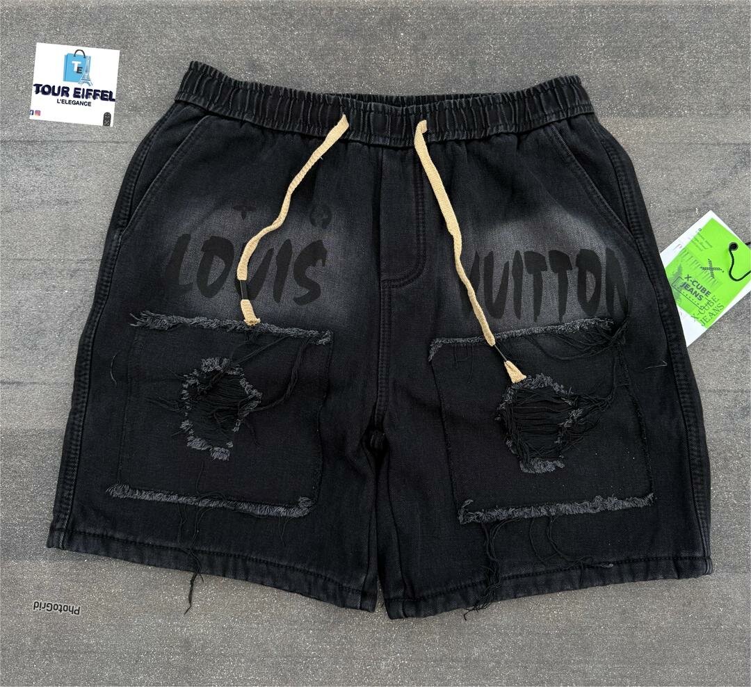 Shorts en jean déchiré stylé
