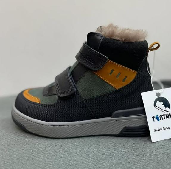 ЗИМНИЕ БОТИНКИ ИЗ НАТУРАЛЬНОЙ КОЖИ НА МЕХУ💯