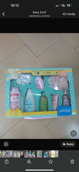 Johnson baby gift set