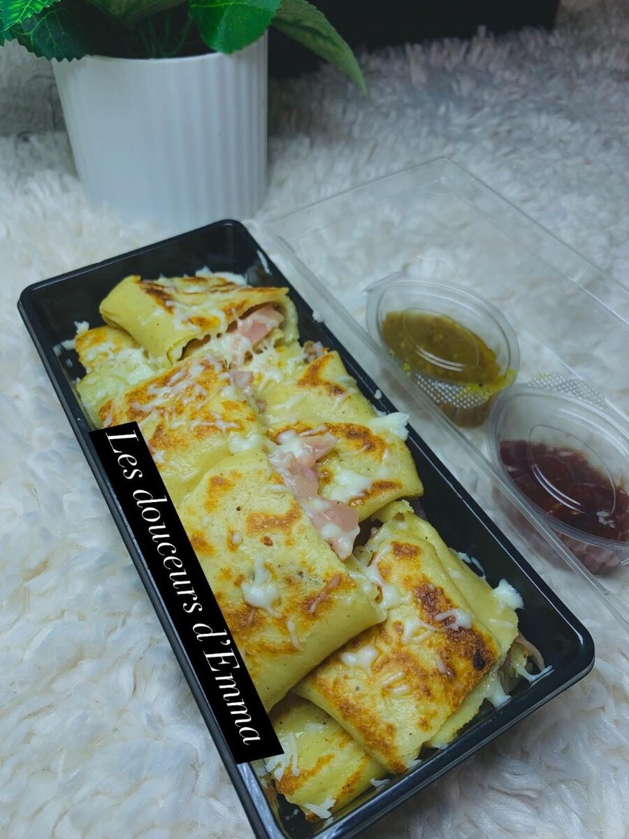 Crêpes salées jambon béchamel