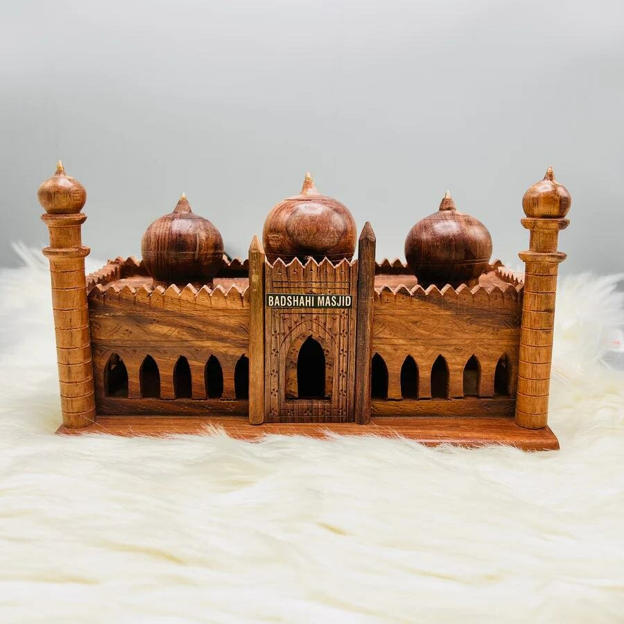 Badshahi Mosque Wooden Model.