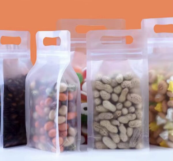 Sachets zip transparents