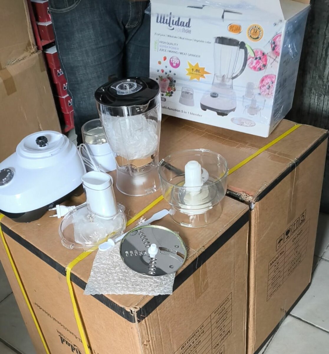 Mixeur multifonction 5 en 1