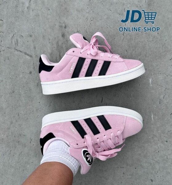 Baskets Adidas roses femme