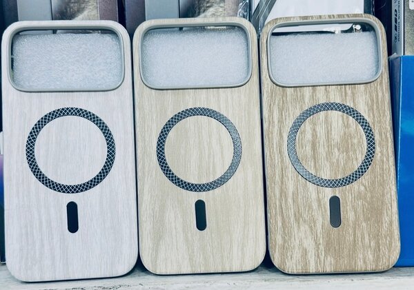 Coque en bois pour iPhone