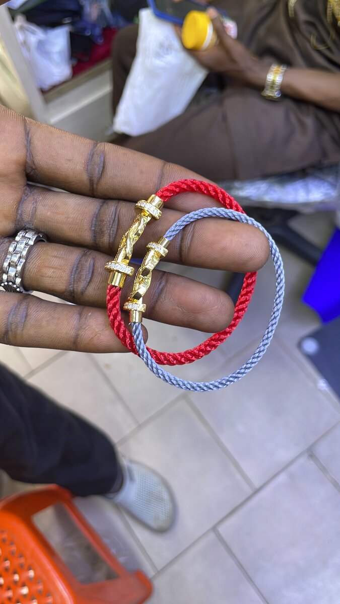 Bracelet en corde nautique élégante