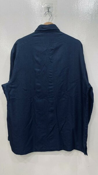 Chemise bleue imprimée homme