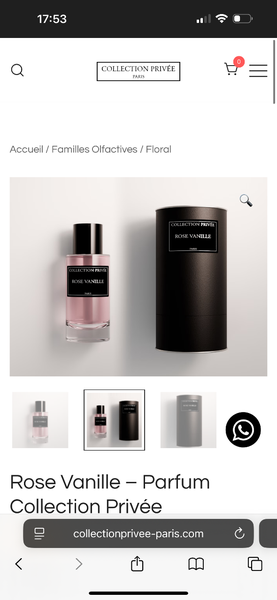 Rose Vanille - Parfum Floral