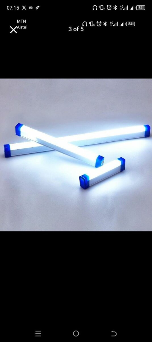 Rechargeable led lights strong battery lasts 8hrs