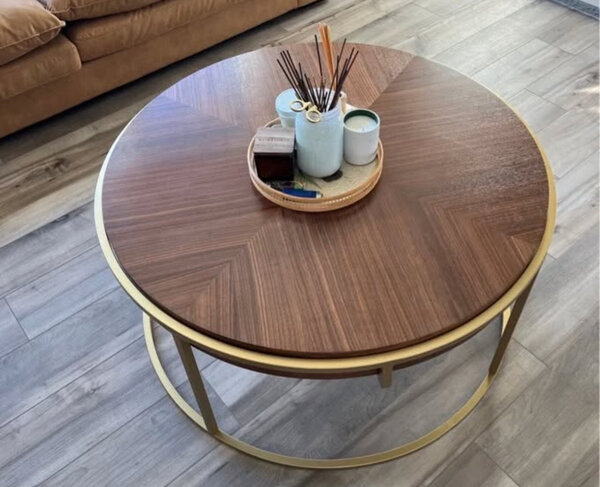 Table basse ronde moderne