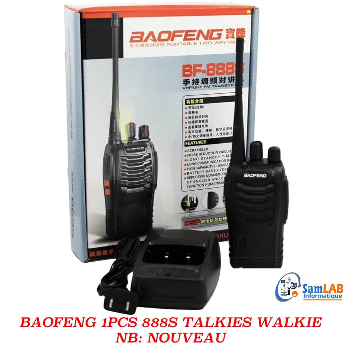 BAOFENG BF-888S Talkie-Walkie