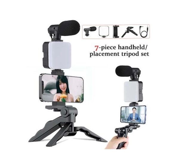 Handheld tripod set