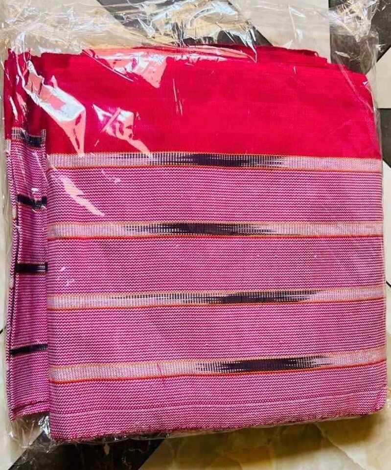 Tissu rayé coloré pour couture