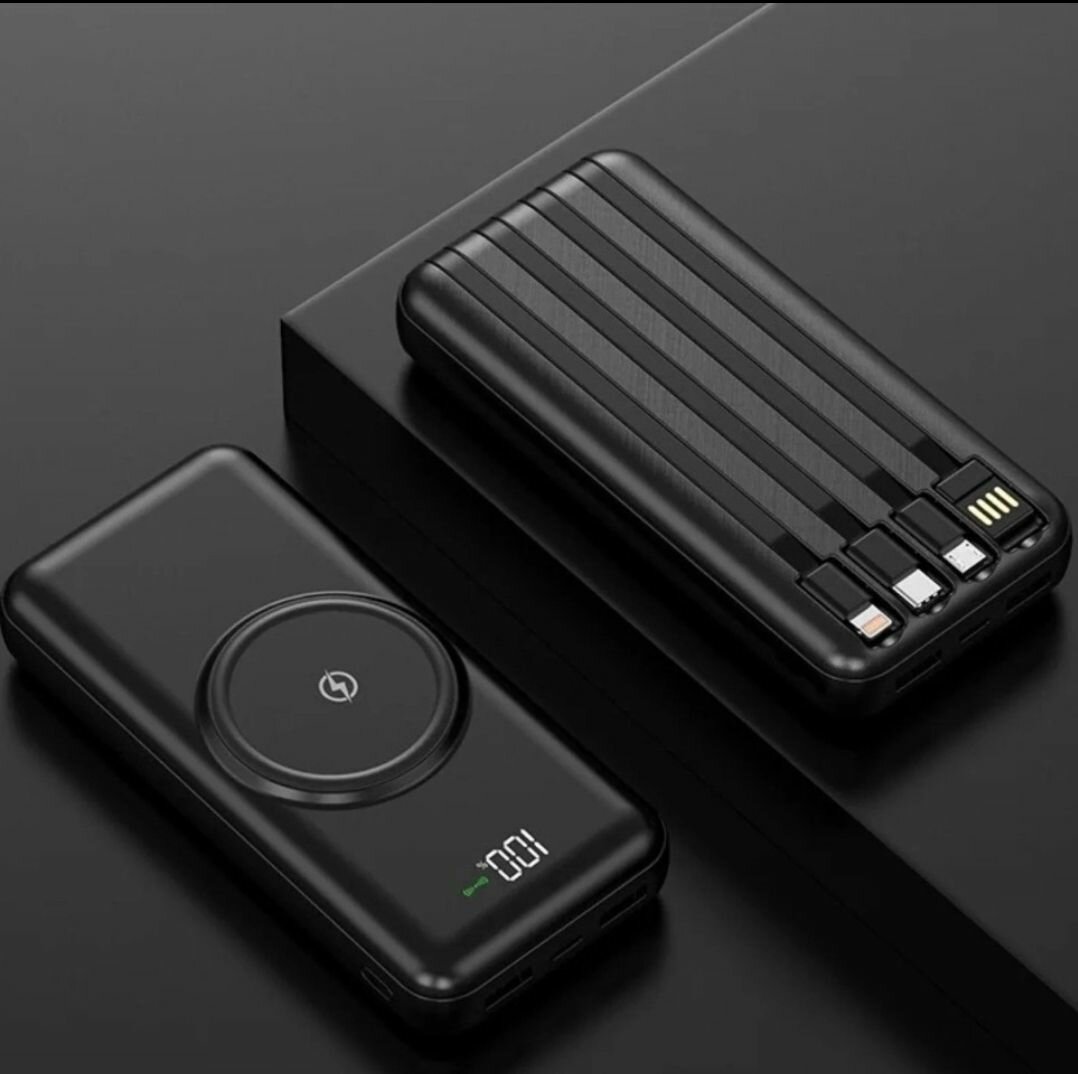 20,000MAh Power Bank supports Wireless charging