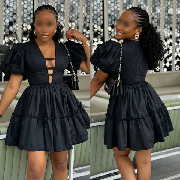 Ladies dresses blacknd white small to xxl