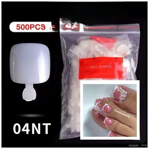 Tips Ongles Faux 500pcs