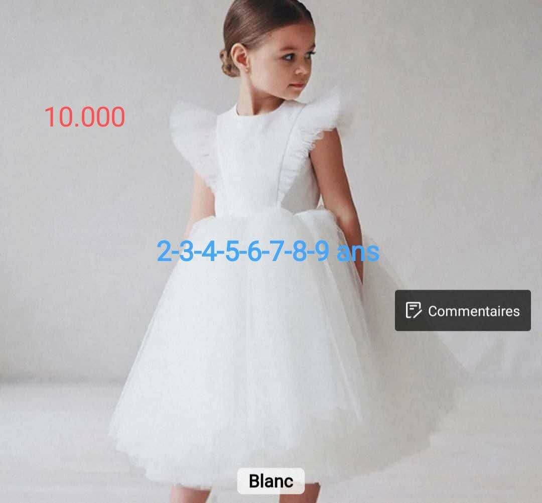 Robe cérémonie enfant élégante