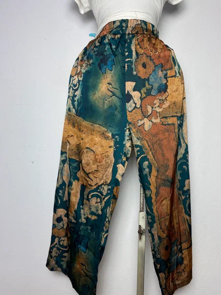 Pantalon bohème imprimé floral