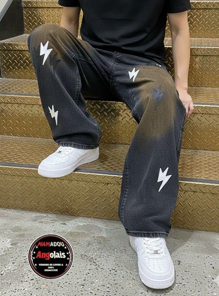 Jeans baggy tendance homme