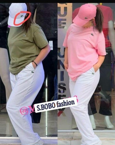 Ensemble T-shirt et casquette pour femme