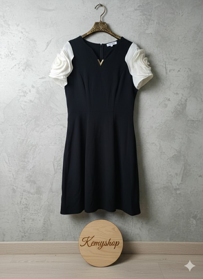 Robe Noire Élégante