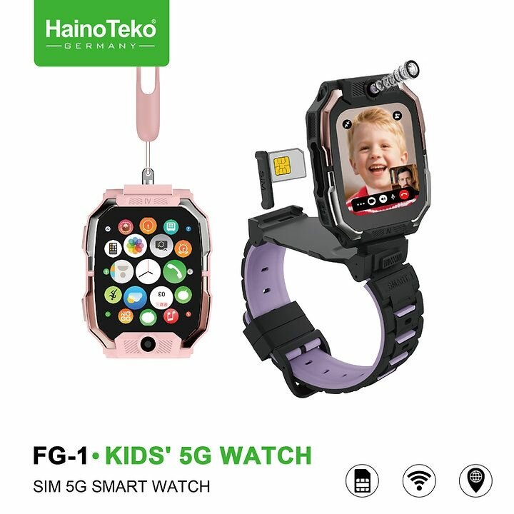 Montre Enfant 5G HainoTeko