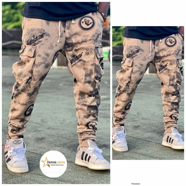 Pantalon cargo homme streetwear