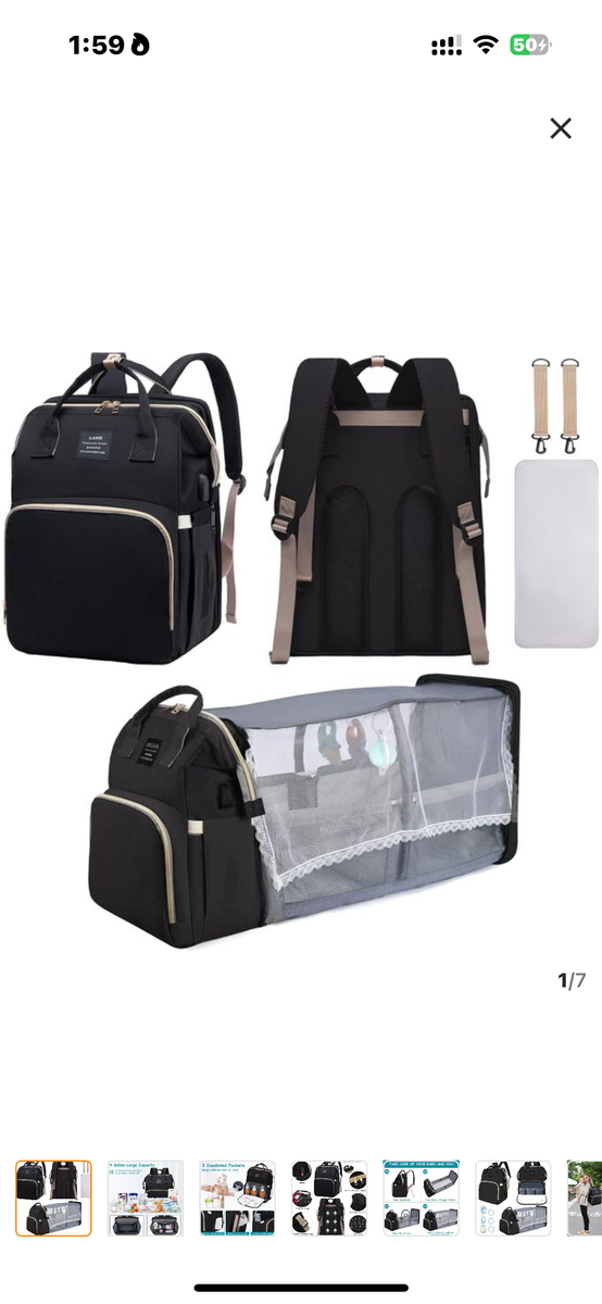 Sac à langer multifonction pour bébé