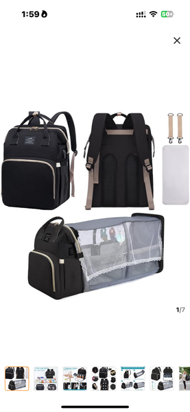 Sac à langer multifonction pour bébé