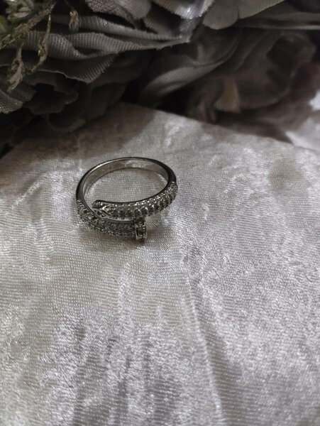 V FASHION JEWELLERY Nail Ring For Women & Girls