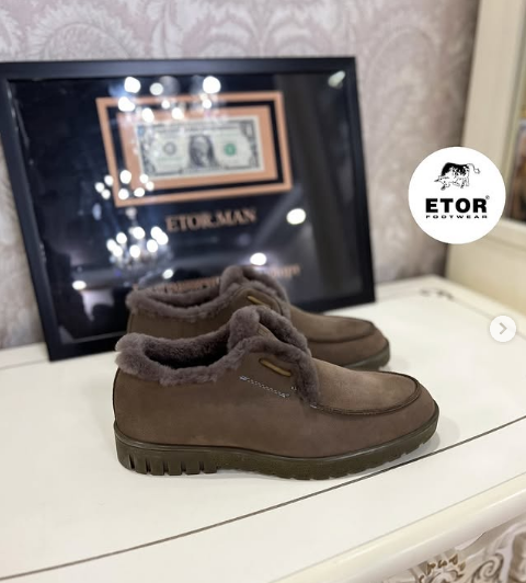 Мужские Зимние мокасины