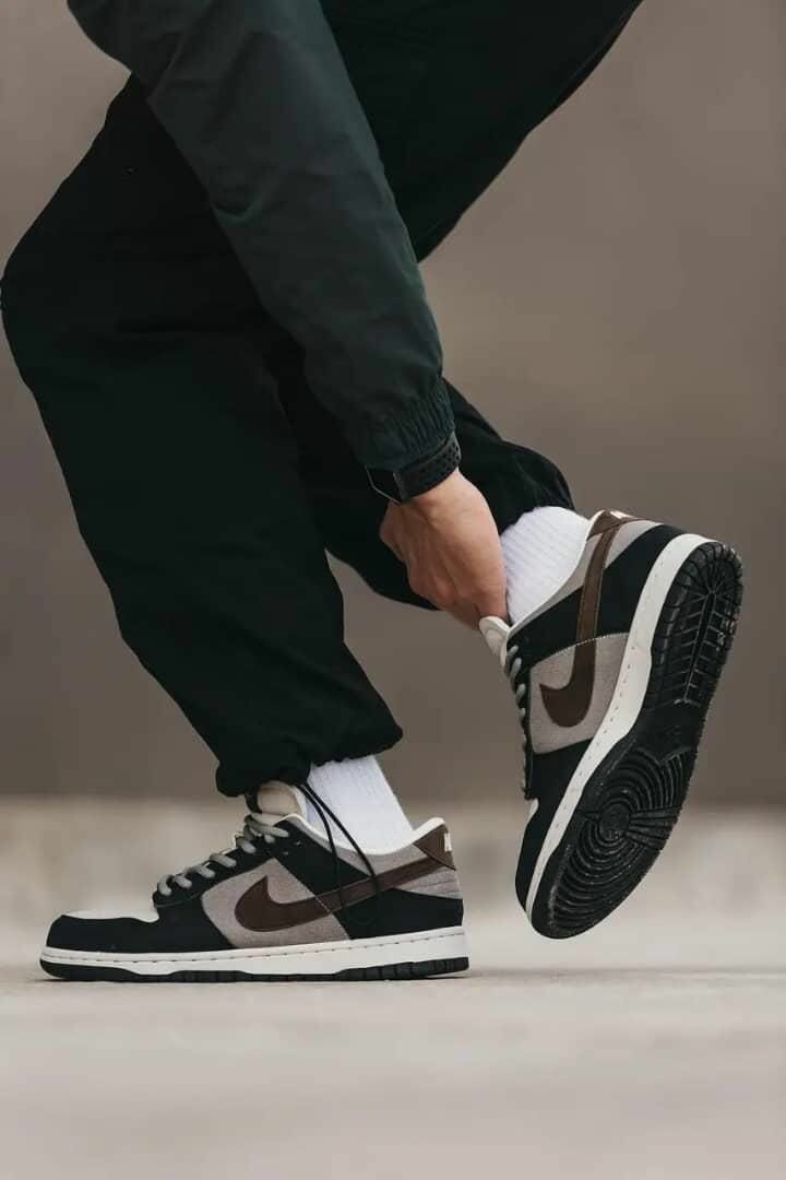 Baskets Nike Dunk Noir Blanc