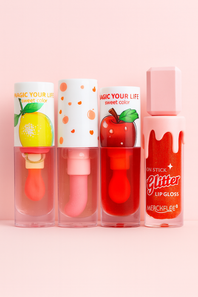 Ensemble brillant à lèvres