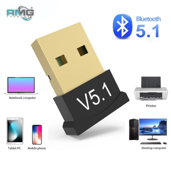 USB Bluetooth 5.1 Adapter - Wireless Transmitter & Receiver