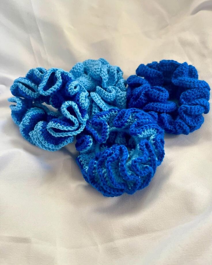 Chouchous en Crochet Colorés