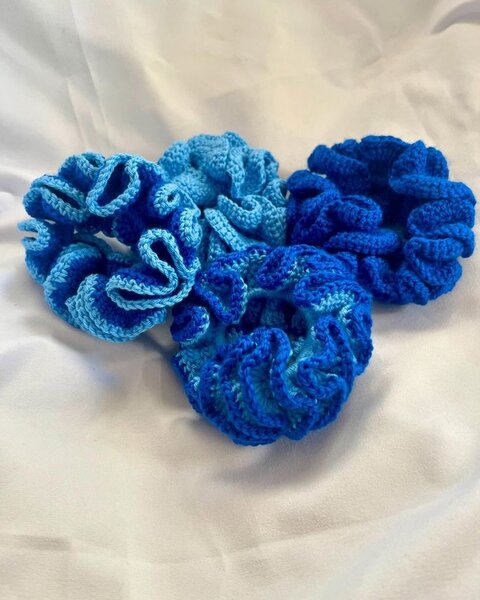 Chouchous en Crochet Colorés