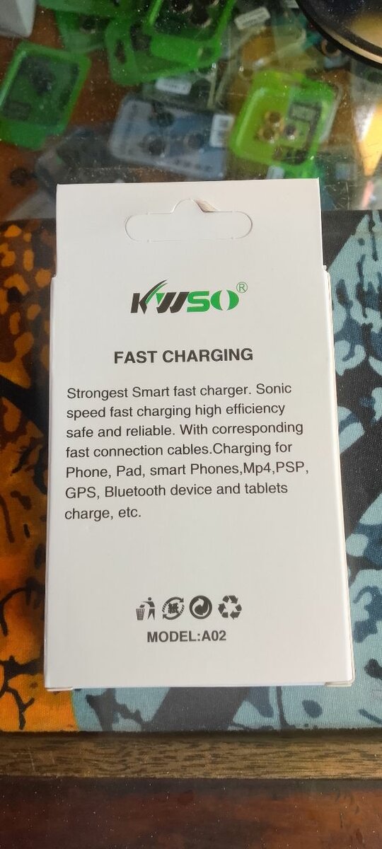 Chargeur rapide KWSO avec câble