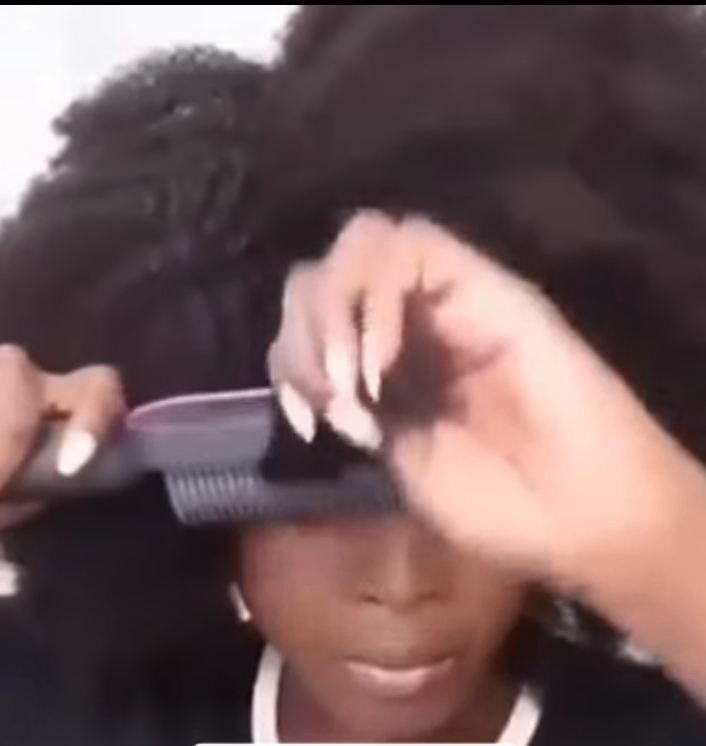 Brosse Chauffante Lissante