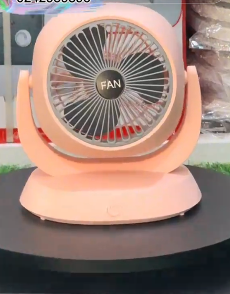  Desktop Rechargeable Fan