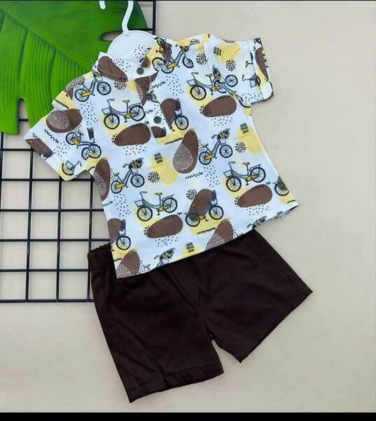 Ensemble enfant chemise et short